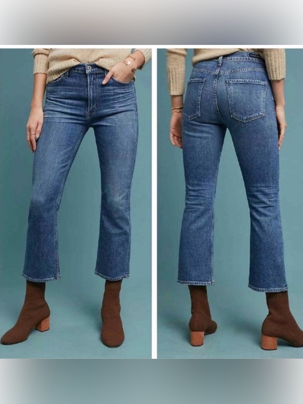 Citizens of Humanity Demy cropped flare Jeans